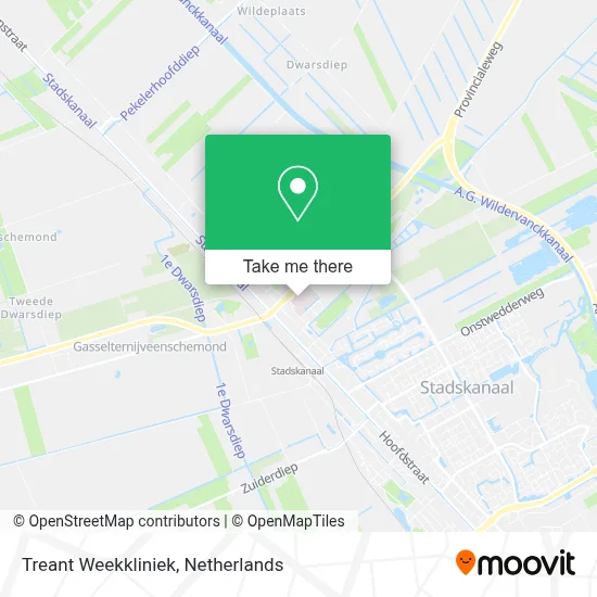 Treant Weekkliniek map