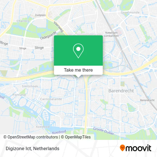 Digizone Ict map