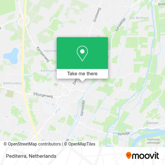 Pediterra map
