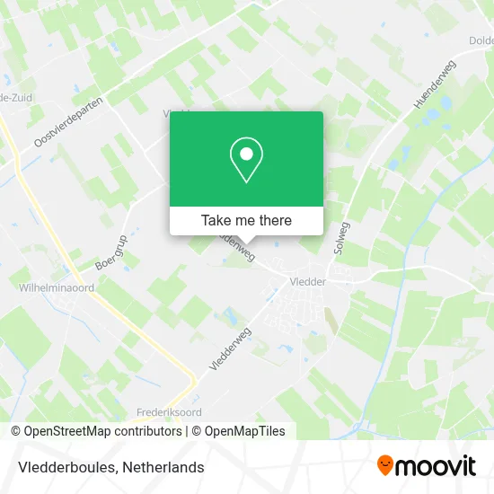 Vledderboules map