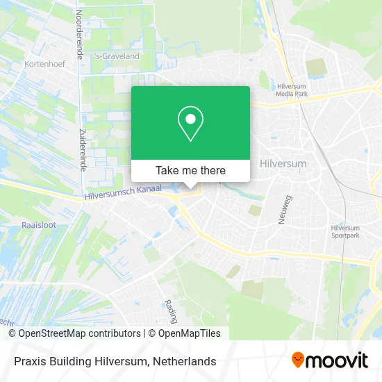 Praxis Building Hilversum map