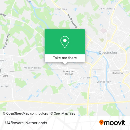 M4flowers map