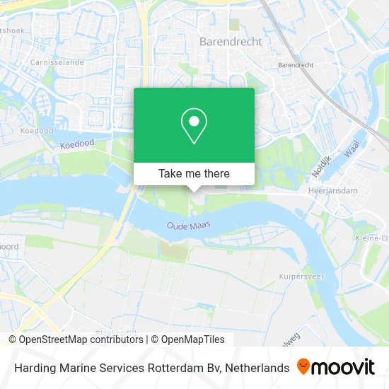 Harding Marine Services Rotterdam Bv map