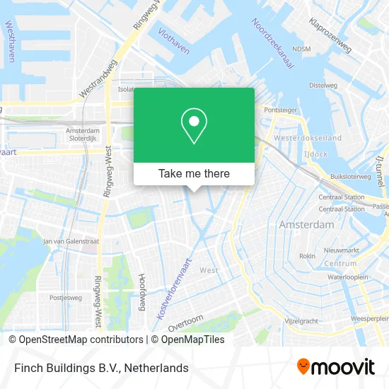 Finch Buildings B.V. map