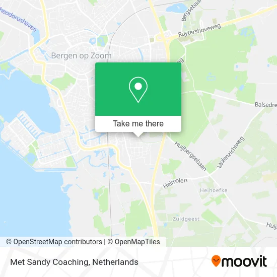Met Sandy Coaching map