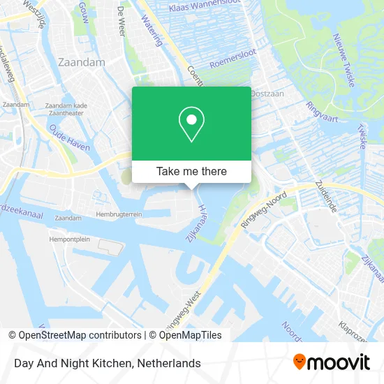 Day And Night Kitchen map