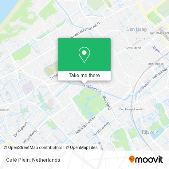 Café Plein map