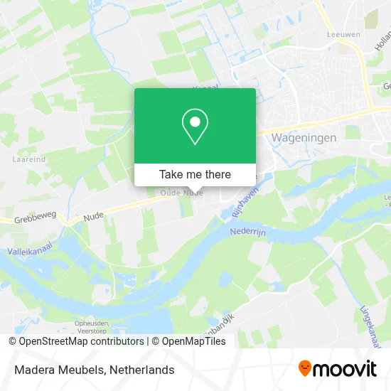 Madera Meubels map