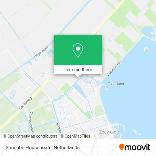 Suncube Houseboats map