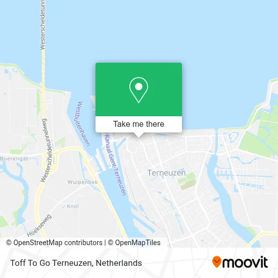 Toff To Go Terneuzen map