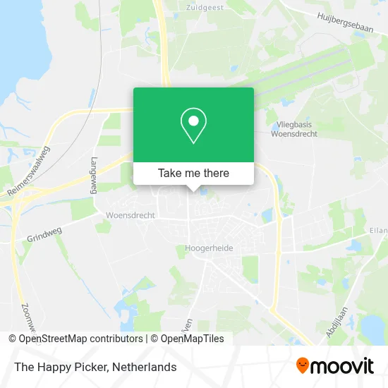 The Happy Picker map