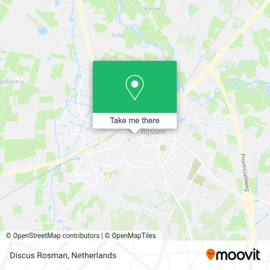 Discus Rosman map