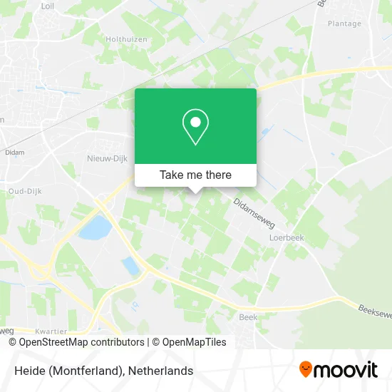 Heide (Montferland) map