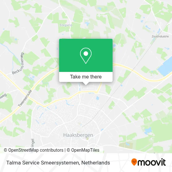 Talma Service Smeersystemen map