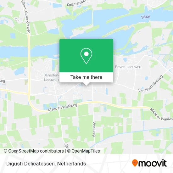 Digusti Delicatessen map