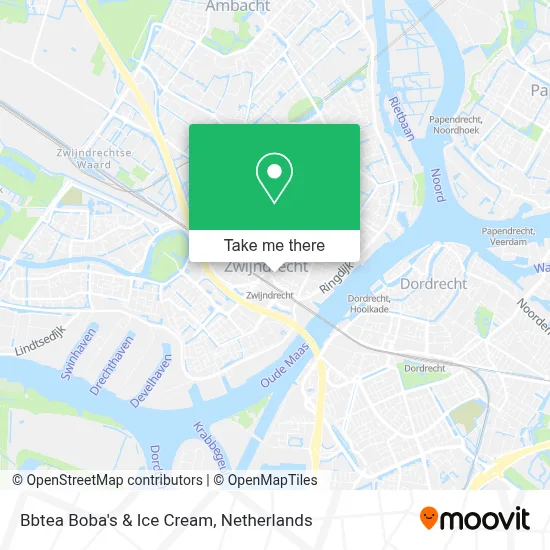 Bbtea Boba's & Ice Cream map