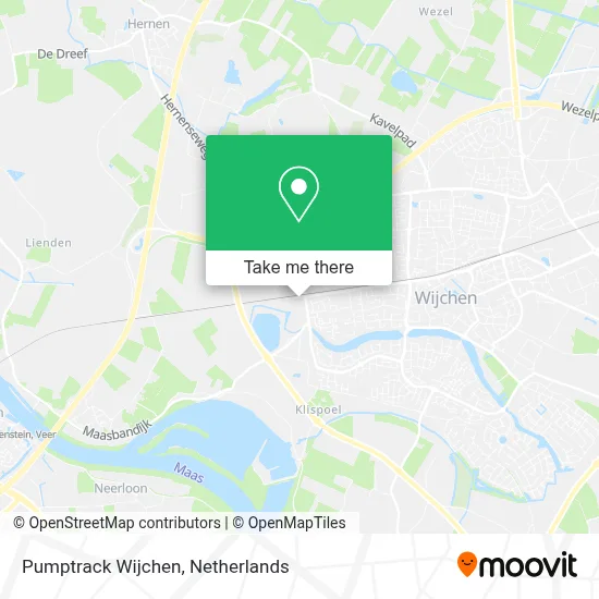 Pumptrack Wijchen map