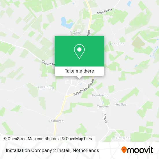 Installatiebedrijf 2 Install map