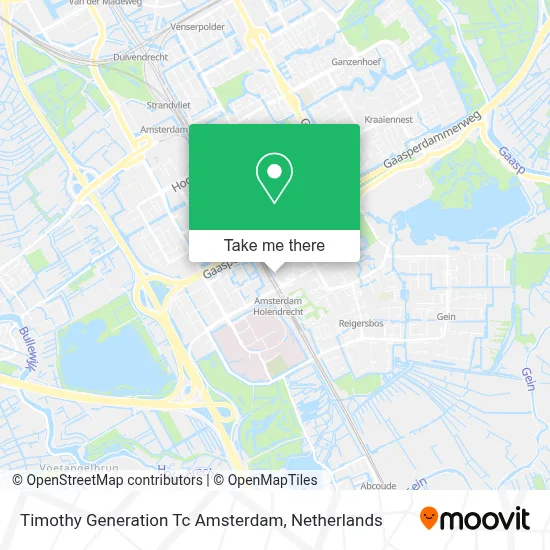 Timothy Generation Tc Amsterdam map