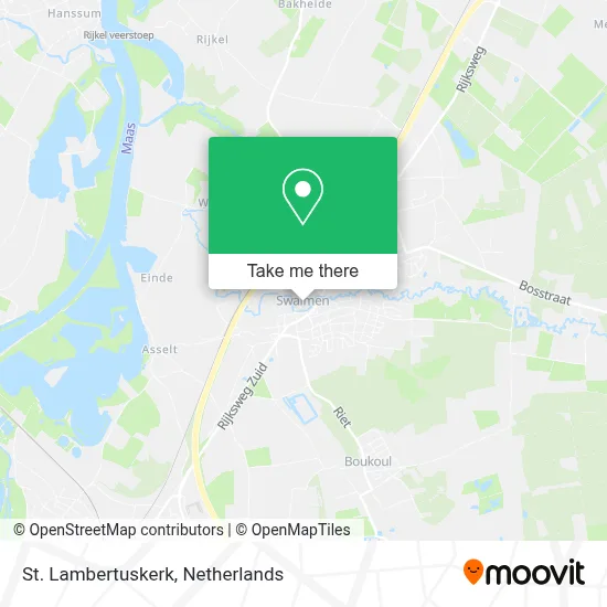 St. Lambertuskerk map