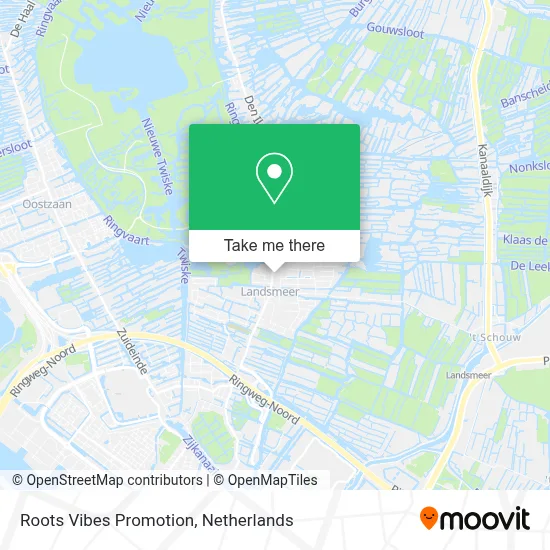 Roots Vibes Promotion map