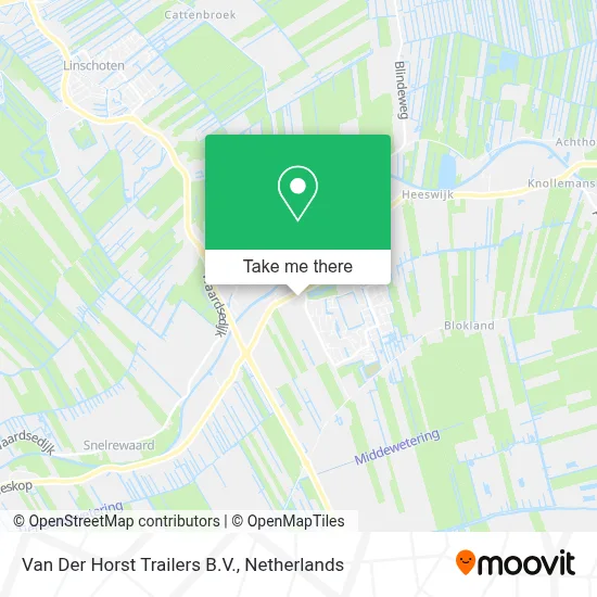 Van Der Horst Trailers B.V. map