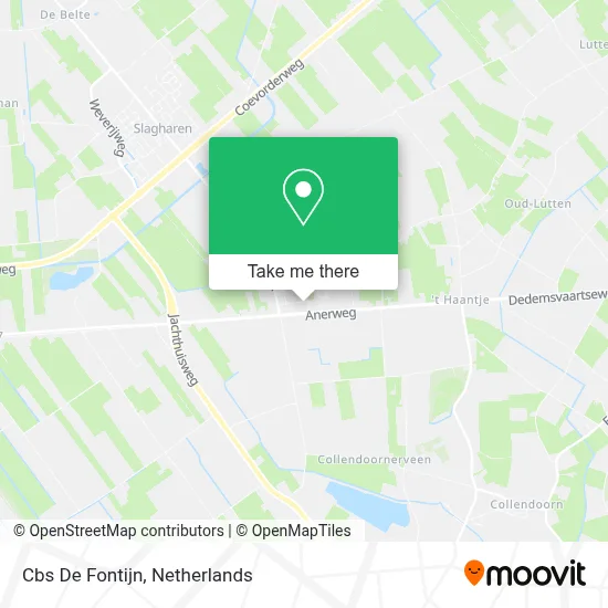 Cbs De Fontijn map