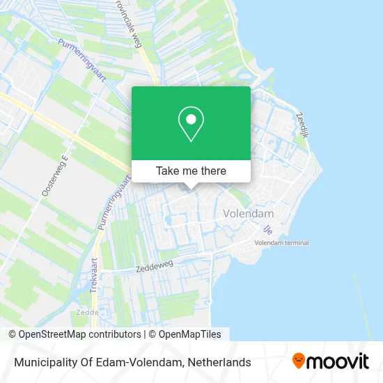 Municipality Of Edam-Volendam map