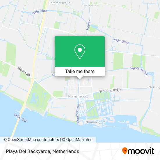 Playa Del Backyarda map