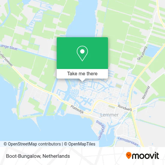 Boot-Bungalow map
