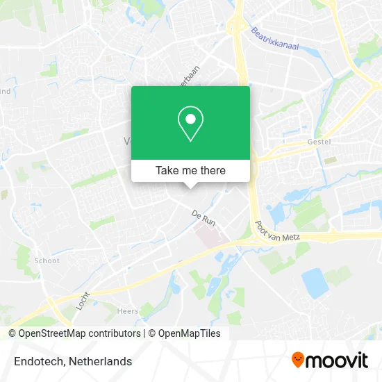 Endotech map