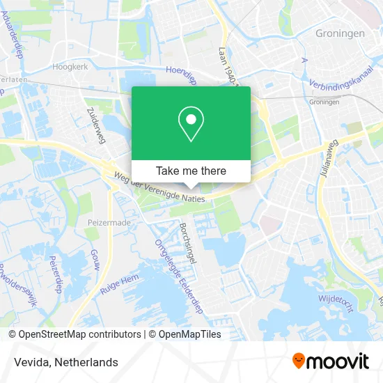 Vevida map