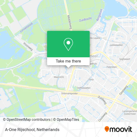 A-One Rijschool map