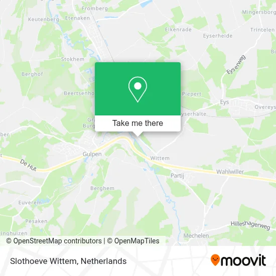 Slothoeve Wittem map