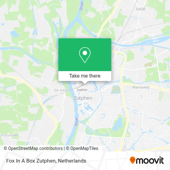 Fox In A Box Zutphen map