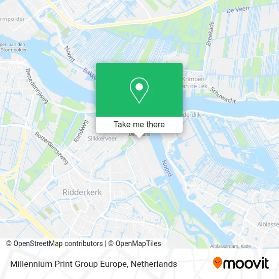Millennium Print Group Europe map