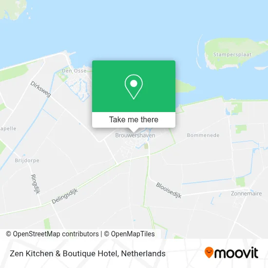 Zen Kitchen & Boutique Hotel map