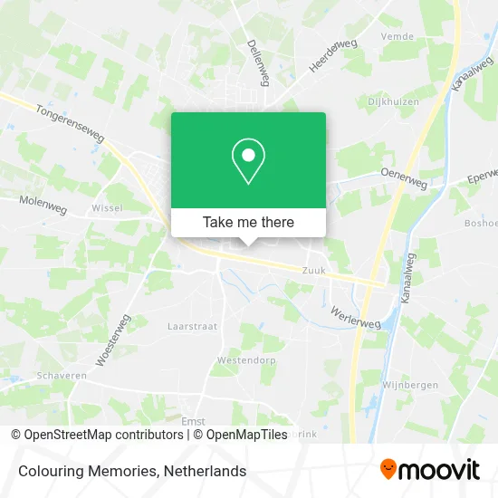 Colouring Memories map