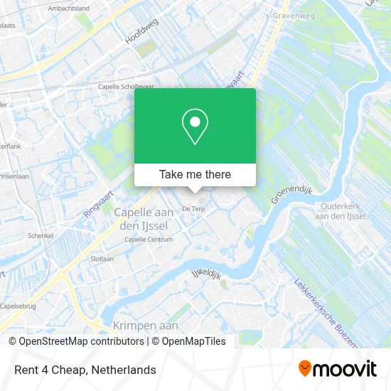 Rent 4 Cheap map