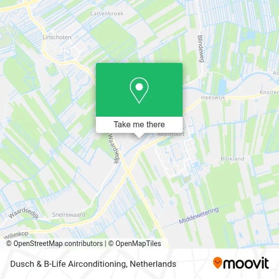 Dusch & B-Life Airconditioning map