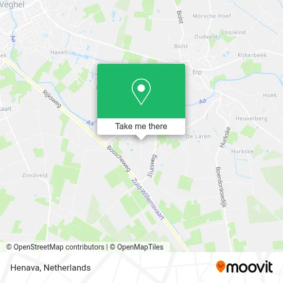 Henava map
