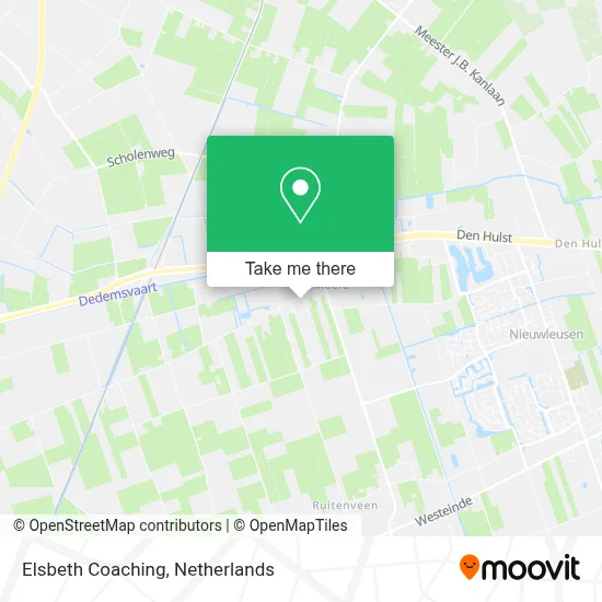 Elsbeth Coaching map