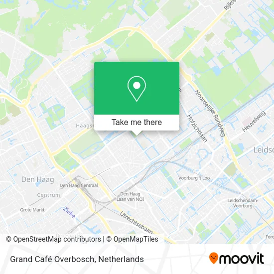 Grand Café Overbosch map