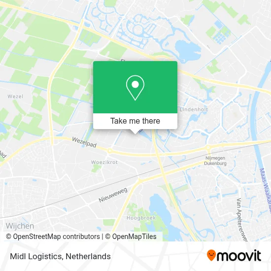Midl Logistics map