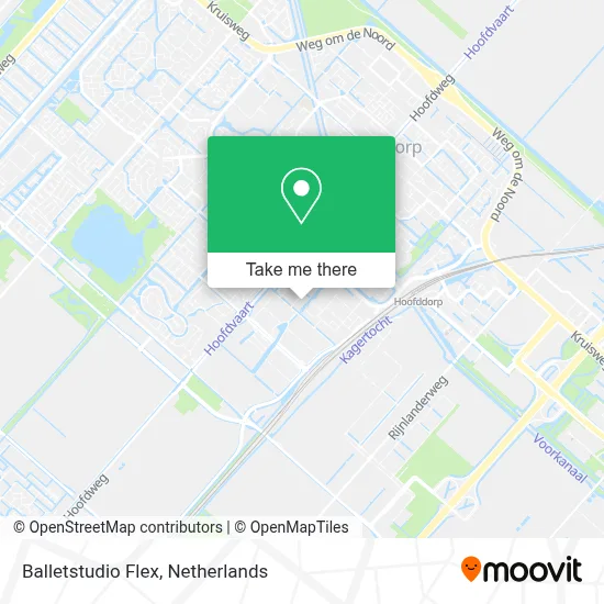 Balletstudio Flex map
