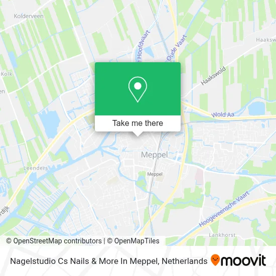 Nagelstudio Cs Nails & More In Meppel map