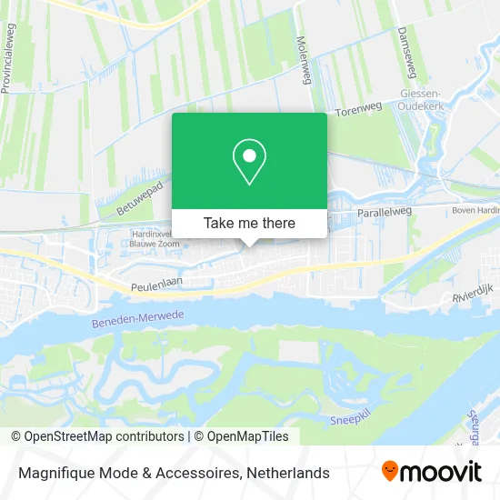 Magnifique Mode & Accessoires map