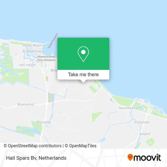Hall Spars Bv map