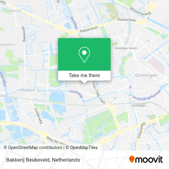 Bakkerij Beukeveld map