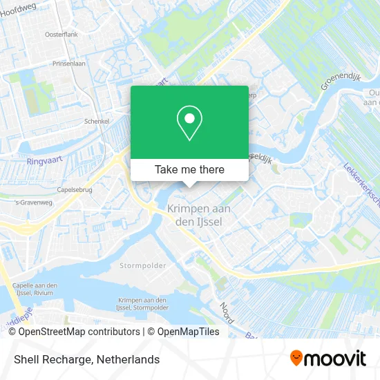 Shell Recharge map